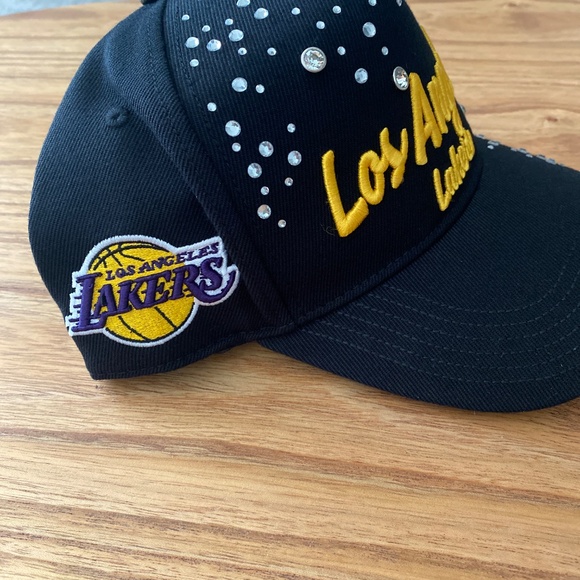 NWT Pro Standard NBA Los Angeles Lakers rhinestone SnapBack hat main image 5